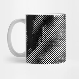 Street Lines Evening Stroll in Midieval Town Mug